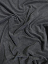 Tejido de forro polar liso / Negro