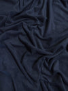 Tejido de forro polar liso / Negro