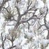True Timber on White 100% Polyester By the yard