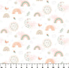 Springs Creative Flannel Moon Beam Rainbow Baby