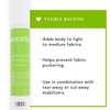 Fusible Backing, 20" x 5YD
