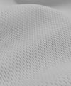 Heavy Sports Mesh Activewear Jersey Fabric / Silver / Sold By The Yard