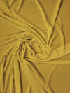 Tela elástica de terciopelo y spandex, 360 gramos, para disfraces / Dorado claro / Se vende por yardas