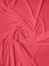 Stretch Velvet Velour Spandex 360 Grams Costume Fabric / Hot Pink / Sold By The Yard