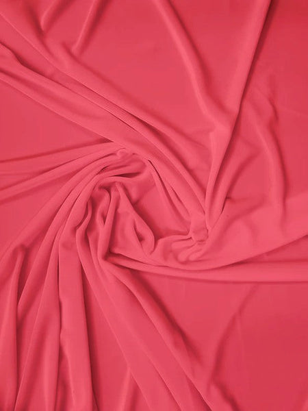 Tela elástica de terciopelo y spandex, 360 gramos, para disfraces / Rosa intenso / Se vende por yardas