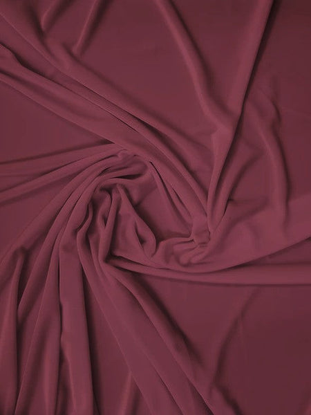 Tela elástica de terciopelo y spandex, 360 gramos, para disfraces / Malva oscuro / Se vende por yardas