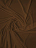 Stretch Velvet Velour Spandex 360 Grams Costume Fabric / Expresso / Sold By The Yard