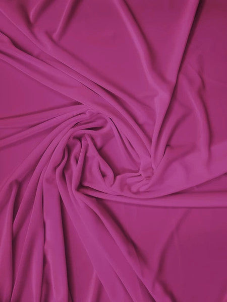 Tela elástica de terciopelo y spandex, 360 gramos, para disfraces / Color Pinkberry / Se vende por yardas