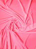 Tela elástica de terciopelo y spandex, 360 gramos, para disfraces / Rosa caramelo / Se vende por yardas