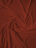 Tela elástica de terciopelo y spandex, 360 gramos, para disfraces / Color óxido / Se vende por yardas