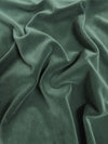 Dark Gray Stretch Mochi Plush Minky / Soft Solid Fabric by the Yard