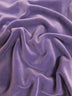 Tela elástica de felpa Minky en color morado / Tela lisa y suave, vendida por metros