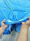 Tela elástica de terciopelo y spandex, 360 gramos, para disfraces / Dorado claro / Se vende por yardas