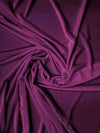 Stretch Velvet Velour Spandex 360 Grams Costume Fabric / Eggplant / Sold By The Yard
