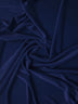 Stretch Velvet Velour Spandex 360 Grams Costume Fabric / Royal Blue / Sold By The Yard
