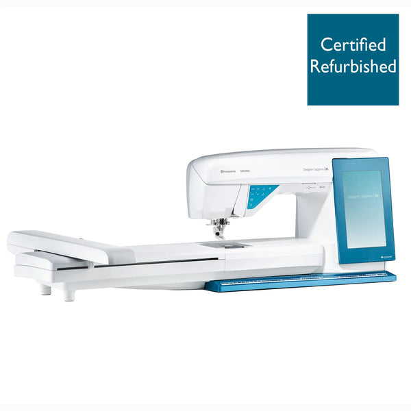 HUSQVARNA® VIKING® Refurbished DESIGNER SAPPHIRE™ 85 Sewing & Embroidery Machine -- Product Image