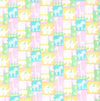 Jungle Patch on Pink Baby Prints 100% Cotton Baby Price Per Yard