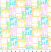 Jungle Patch on Pink Baby Prints 100% Cotton Baby Price Per Yard