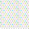 Baby Elephants on White 100% Cotton Baby Price Per Yard