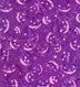 Calabaza de Halloween con diseño batik «Jack o’Lantern» y sonrisas sobre fondo morado de Tonga