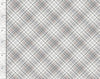 Cream Winter Light Bias Plaid