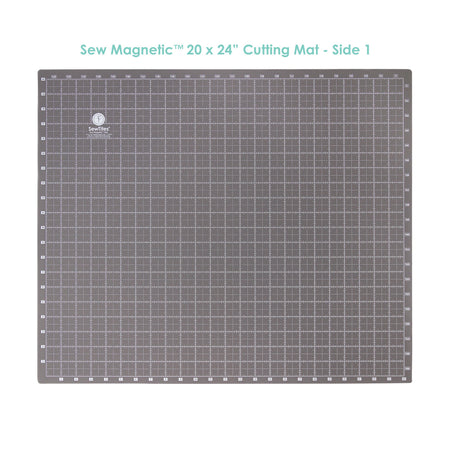 Alfombrilla de corte autocicatrizante Sew Magnetic 20" x 24" de SewTites
