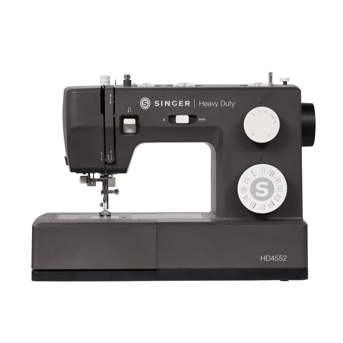 Máquina de coser SINGER® Heavy Duty 4552™ Next Evolution, color carbón