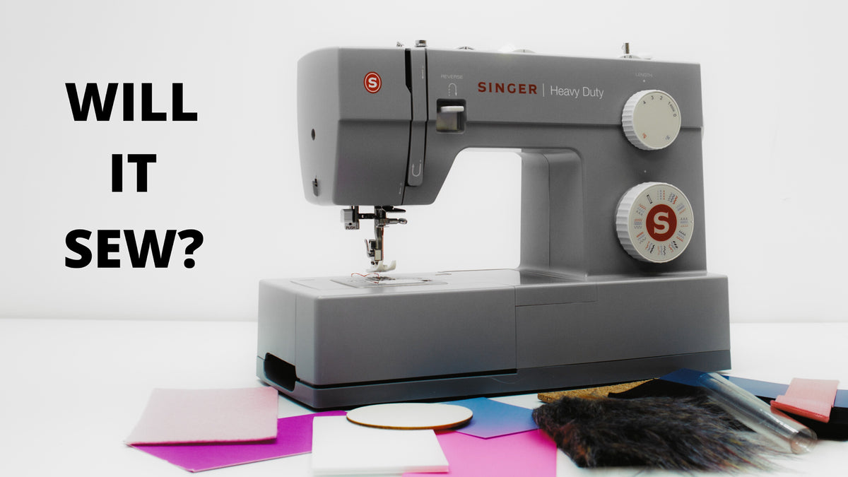 SINGER Heavy Duty Sewing Machine: See It Sew Through ANYTHING! (Denim, Leather, Canvas & More!)