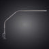 Slimline 4 Table Lamp Brushed Steel
