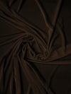 Tela elástica de terciopelo y spandex, 360 gramos, para disfraces / Color chocolate / Se vende por yardas