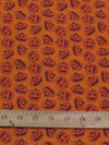 Halloween Pumpkins Orange Poly Cotton Fabric