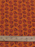 Halloween Pumpkins Orange Poly Cotton Fabric