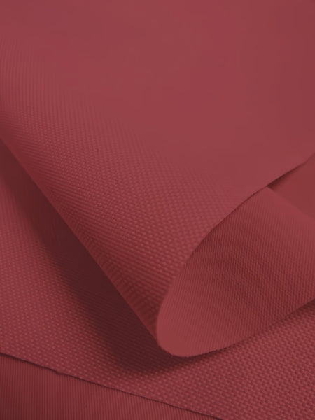Tela de lona de PVC de alta calidad, impermeable y apta para exteriores / Color burdeos / Se vende por metros
