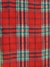 Tartan Plaid Polar Fleece Fabric / Red/Green / Sold By The Yard||color:Red/Green