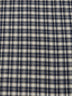 Tejido de franela para uniformes con estampado de tartán / Crema/Azul