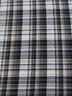 Tejido de franela para uniformes con estampado de tartán / Gris/Negro/Amarillo
