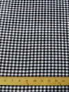 Buffalo Plaid Flannel Fabric Mini Black