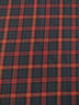 Tartan Plaid Uniform Apparel Flannel Fabric / Navy/Red 2