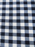 Tejido de franela para uniformes con estampado de tartán / Azul marino Buffalo / Se vende por metros