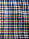 Tejido de franela para uniformes con estampado de tartán / Multicolor / Se vende por metros