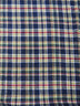 Tejido de franela para uniformes con estampado de tartán / Multicolor / Se vende por metros