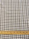 Tartan Plaid Uniform Apparel Flannel Fabric / Sage/White / Sold By The Yard||color:Sage/White
