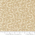 Tan Arabesque Wilshire Moonbeam Cotton 44"/45" Fabric Per Yard
