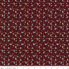 The Awe of Autumn Bittersweet Mahogany 43"/44" Fabric Per Yard