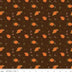 The Awe of Autumn Pumpkins Brown 43"/44" Fabric Per Yard