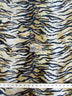 Siberian Tiger Velboa Tiger Animal Short Pile Fabric / Sold By The Yard