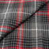 Tejidos RTC de 44"/45" de ancho, franela 100 % algodón teñida en hilo, vendida por yardas, con estampado «Buffalo Check» en rojo, gris y blanco