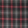 Tejidos RTC de 44"/45" de ancho, franela 100 % algodón teñida en hilo, vendida por yardas, con estampado «Buffalo Check» en rojo, gris y blanco