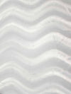 White Velboa Solid Wavy Short Pile Fabric / Sold By The Yard||color:White