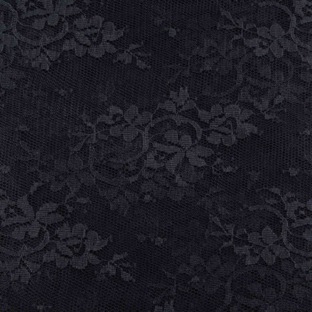 Wyla Casa Chantilly Lace 54" Black 8 Yds